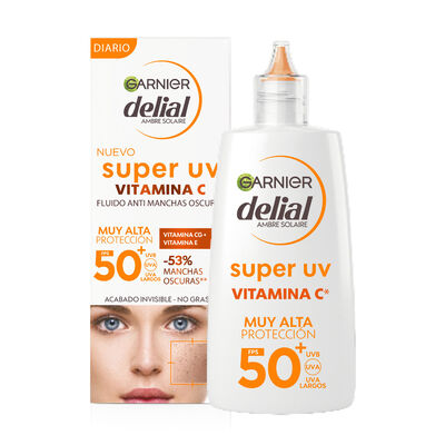 Crema solar facial Delial 40 ml FPP50 Super UV Vitamina C
