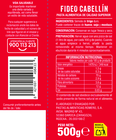 Fideo Alipende 500g cabell&iacute;n