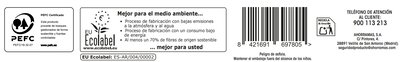 Pañuelos compactos Lanta 15 uds suave