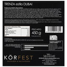 Trenza korfest producto de panadería Dubai 450g