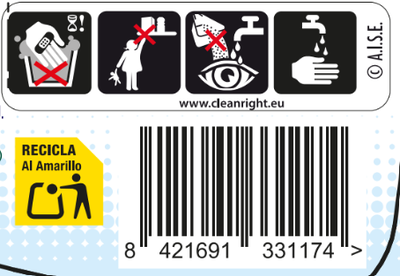 Quitamanchas líquido Lanta 2l para ropa blanca