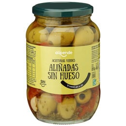 Aceitunas sin hueso aliñadas Alipende 400g