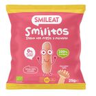 Smilitos fresa pl&aacute;tano Eco 25g Smileat