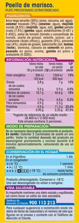 Paella de marisco Alipende 500g