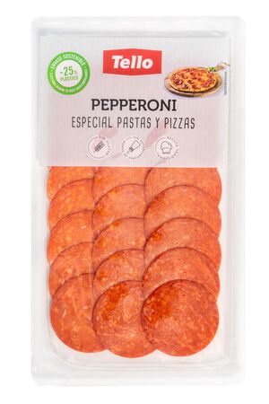 Pepperoni en lonchas Tello 75g