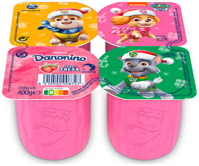 Petit maxi Danonino pack 4 fresa