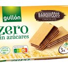 Barquillo relleno crema chocolate s/azúcar Gullón 180g