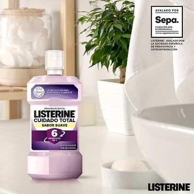 Enjuague bucal Listerine 500ml Cuidado Total