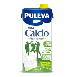 Leche Puleva calcio 1l semidesnatada