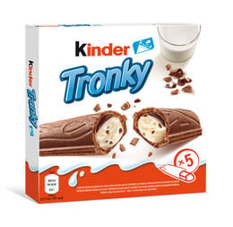 Barrita rellena galleta de chocolate Kinder 5 unidades