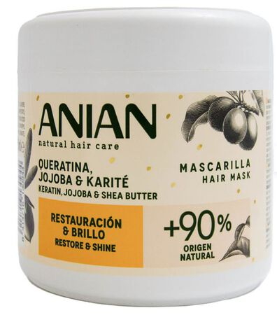 Mascarilla Capilar Anian 350Ml Queratina,Jojoba & Karit
