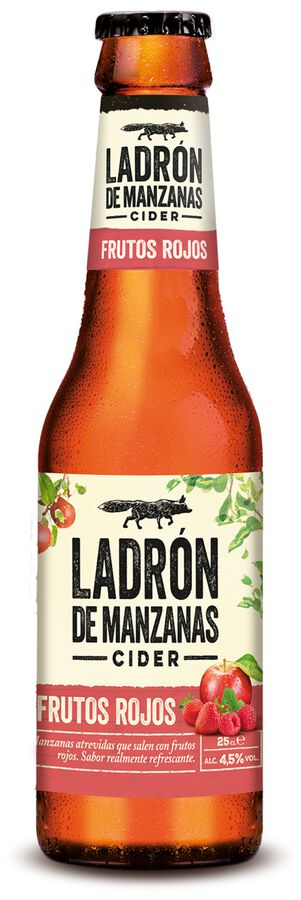 Sidra cider Ladrón de Manzanas 25cl frutos rojos