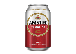Cerveza rubia Amstel lata 33cl