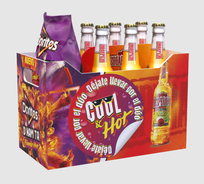 Duo Cerveza Desperados 6U + Doritos Flaming Hot