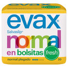 Salvaslip Evax en bolsitas 20 uds normal plegado