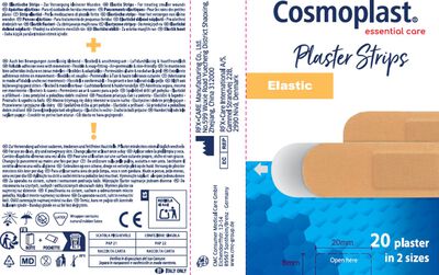 Tiras cosmoplast el&aacute;sticas
