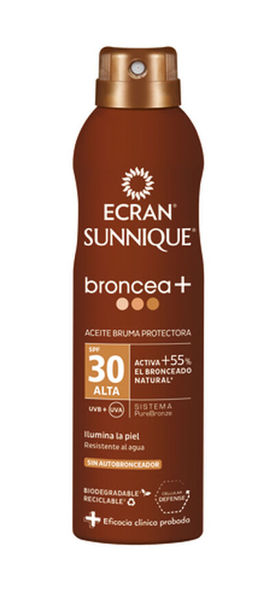 Aceite solar spray Ecran 250ml FPS 30