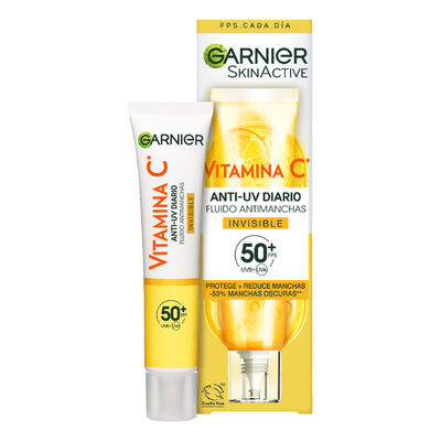 Tratamiento Facial Skinactive Garnier 40 ml Invisible Sf+50