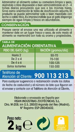 Alimento completo para gato Meque carne y verdura 2kg
