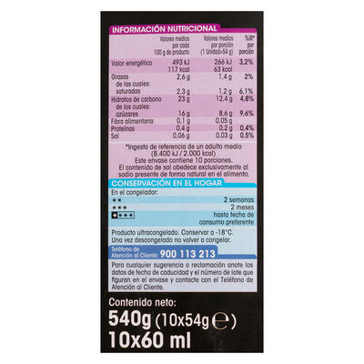 Helado Vampys Alipende 600 ml 10 uds