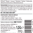 Friegasuelos Lanta 1,5l pino
