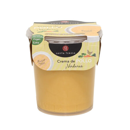 Crema de pollo y verdura Santa Teresa 400ml