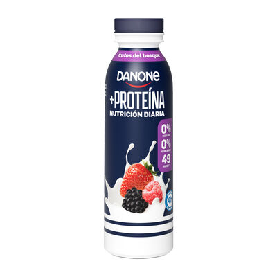 Yogur l&iacute;quido proteina Danone 270 gr frutos del bosque