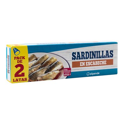 Sardinilla Alipende pack 2 60g en escabeche