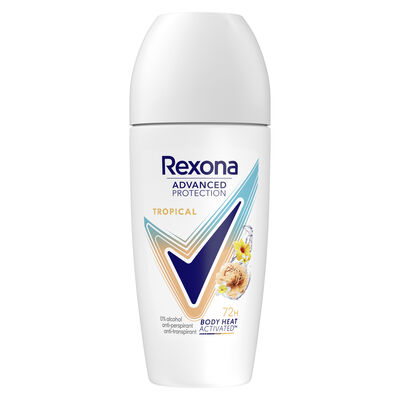 Desodorante Roll-On 75 h Rexona 50 ml Tropical