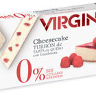 Turrón tarta de queso con frutos rojos sin azúcares añadidos Virginias 200g