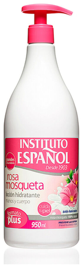 Loci&oacute;n Instituto Espa&ntilde;ol 950ml hidratante rosa mosqueta
