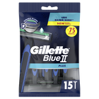 Máquina de afeitar desechable Gillette 15 uds Blue II Plus