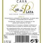 Cava brut Lar de Plata 75cl origen Extremadura