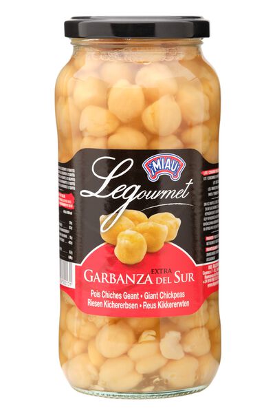 Garbanza del sur cocida Miau 400g