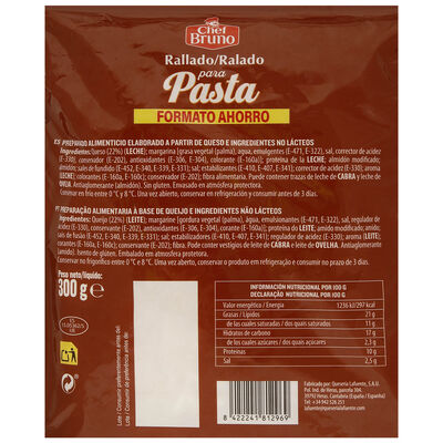 Rallado para pasta Lafuente 300g