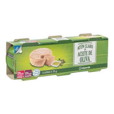 Atún Alipende pack 3 en aceite oliva