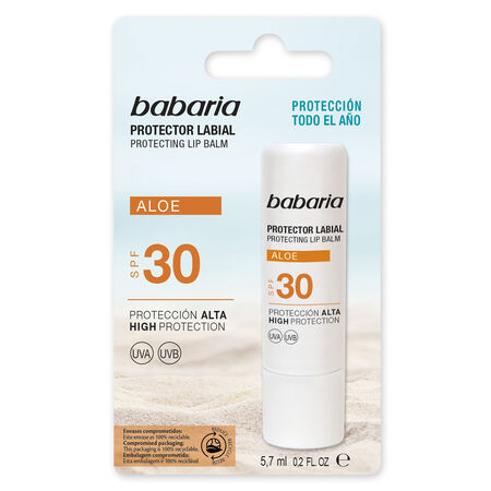 Protector labial Babaria FP 30 Aloe