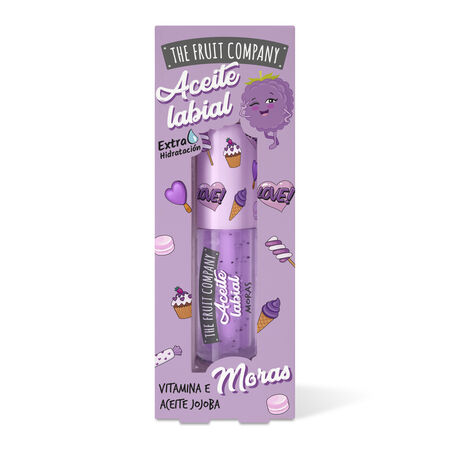 Aceite labial Fruit Company 3,6ml Moras