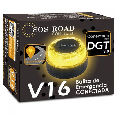Baliza V16 SOS con conexión DGT 3.0