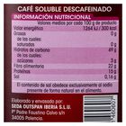 Caf&eacute; soluble Alipende descafeinado 200g mezcla