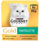 Comida h&uacute;meda gato Purina carne verduras pack 8