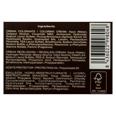 Tinte de cabello Alcántara Brilliant Color nº 5 cacao