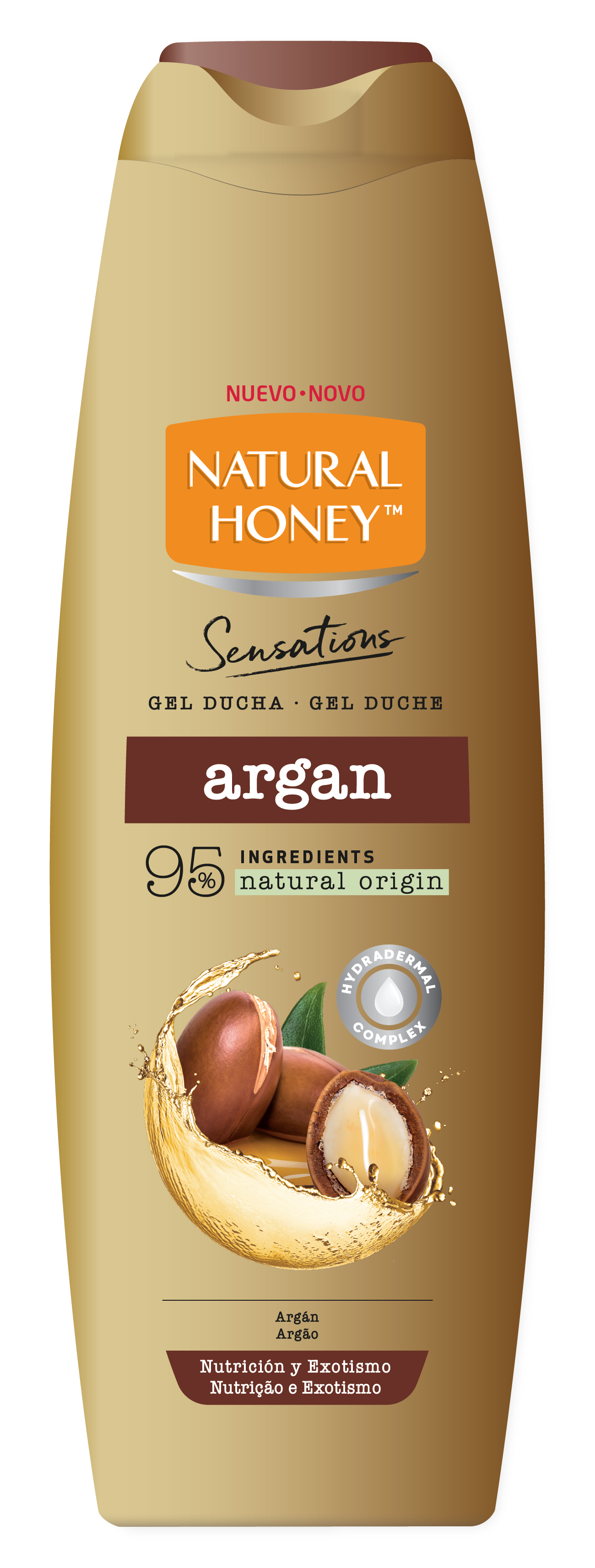 Gel ducha Natural Honey 650 ml Argán