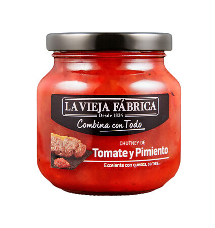 Salsa de tomate y pimientos La Vieja Fábrica 280g