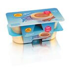 Natillas de vainilla con galleta Reina pack 4 sin az&uacute;car