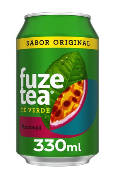 Refresco de t&eacute; verde Maracuy&aacute; Fuze tea 33cl Lata
