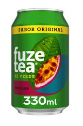 Refresco de té verde Maracuyá Fuze tea 33cl Lata