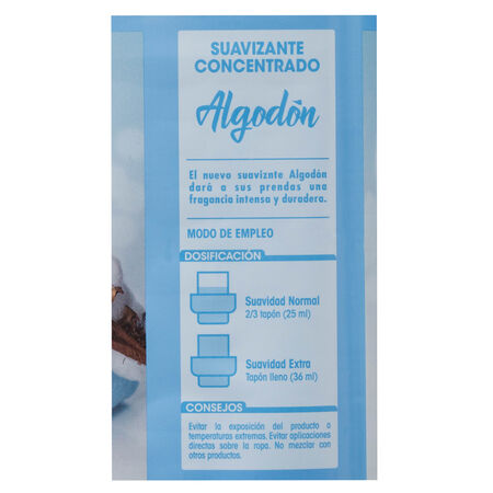 Suavizante Lanta 80 lavados algodón especial para pieles sensibles