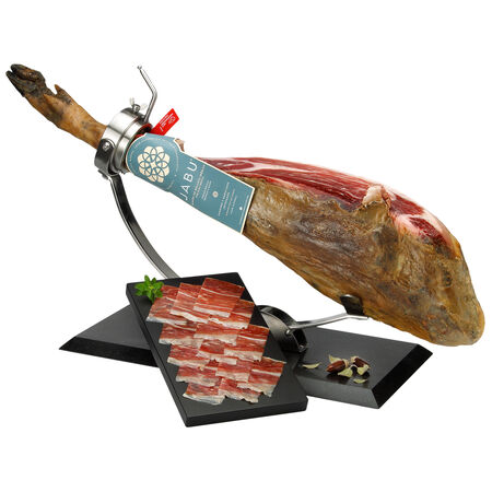 Jamón de bellota 50% raza ibérica Jabu AL CORTE