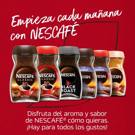 Café soluble descafeinado Nescafé 100g mezcla